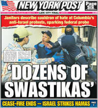 Portada de New York Post (USA)