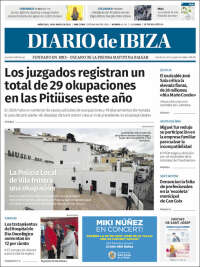 Portada de Diario de Ibiza (España)