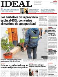 Portada de El Ideal de Jaén (España)