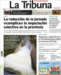 Portada de La Tribuna de Ciudad Real (España)