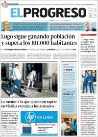 Portada de El Progreso (España)