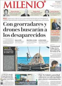 Portada de Milenio de Monterrey (México)