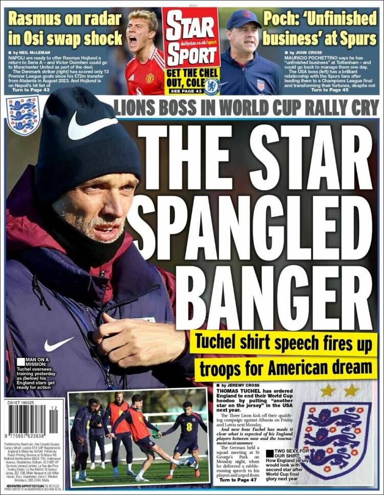 Portada de Star Sport (Reino Unido)