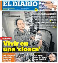 Portada de El Diario NY (USA)