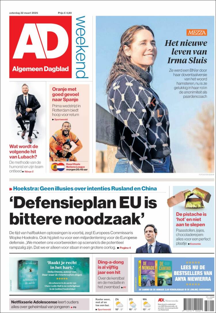 Portada de AD (Pa&iacute;ses Bajos)