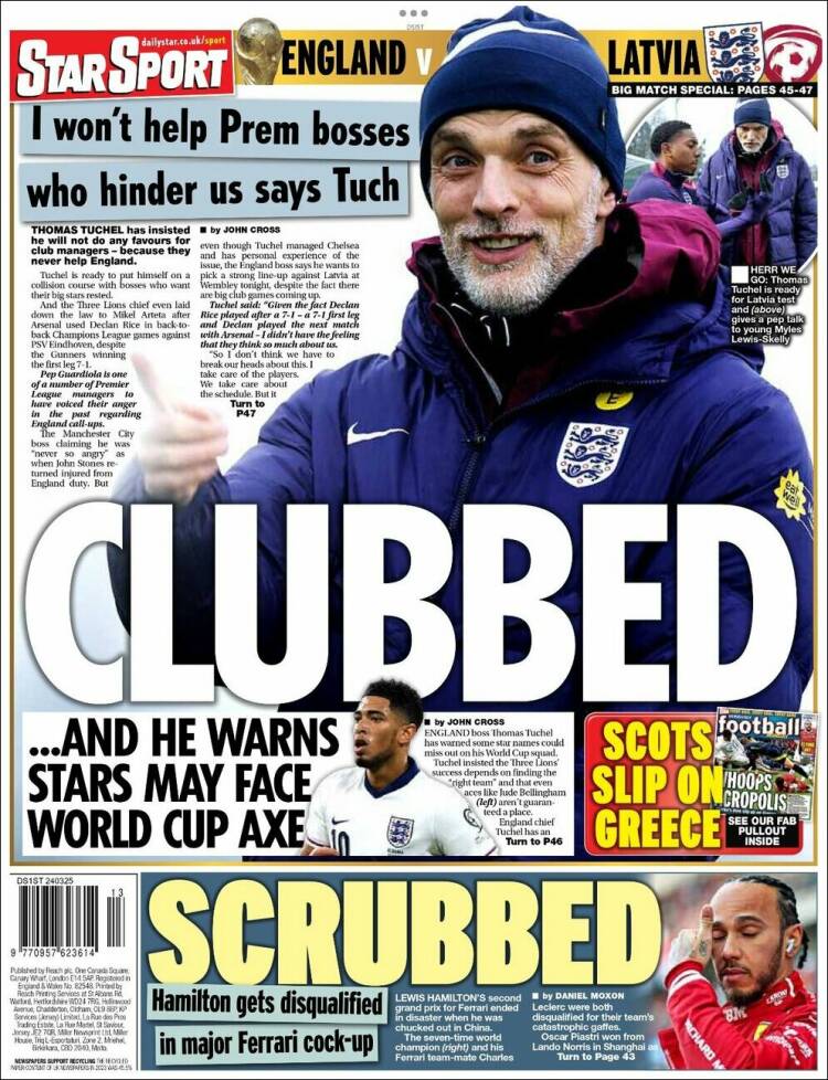 Portada de Star Sport (Reino Unido)