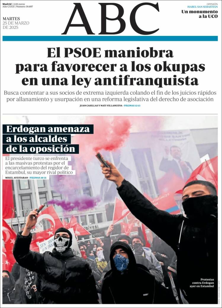 Portada de ABC (Spain)