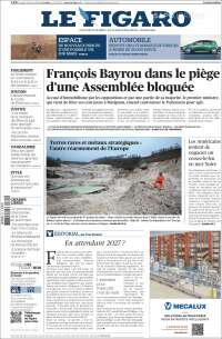 Portada de Le Figaro (France)