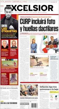 Portada de Excelsior (Mexico)