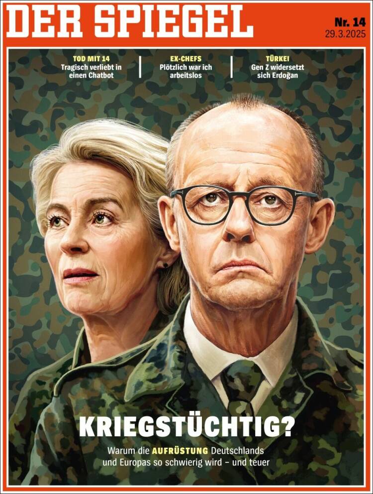Portada de Der Spiegel (Alemania)