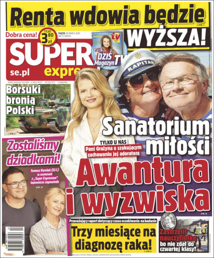 Portada de Super Express (Polonia)