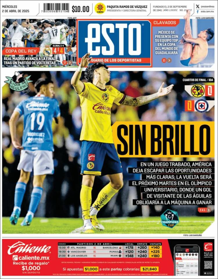 Portada de Esto (México)