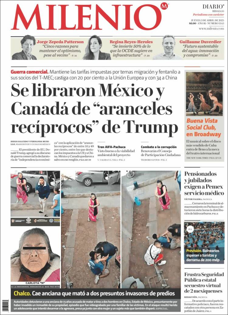 Portada de Milenio de Hidalgo (México)