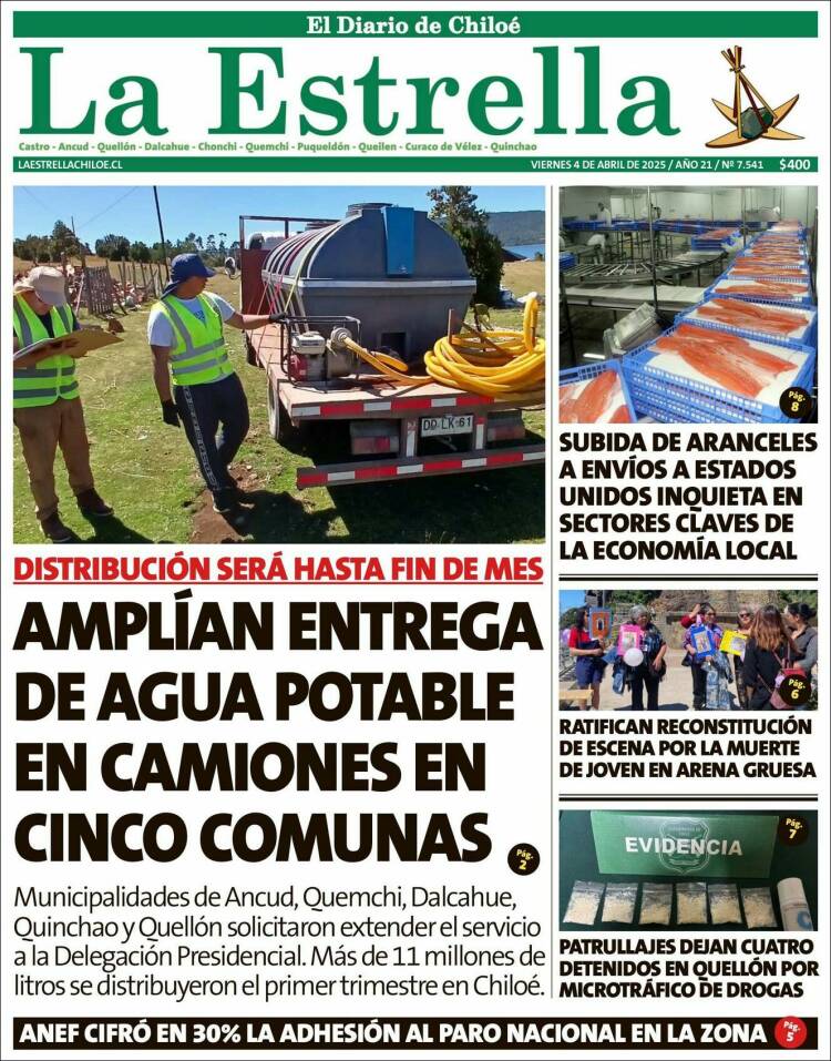Portada de Estrella de Chiloé (Chile)