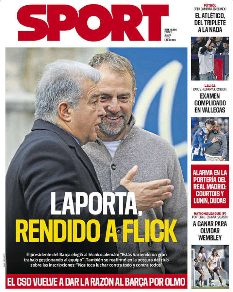 Portada de Sport (España)