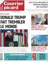 Portada de Courrier Picard (France)