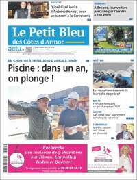 Portada de Le Petit Bleu (France)
