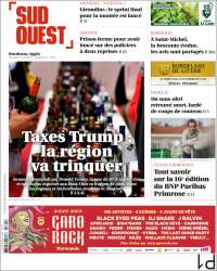 Portada de Sud Ouest (France)
