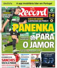 Portada de Record (Portugal)