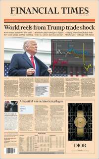 Portada de Financial Times (Reino Unido)
