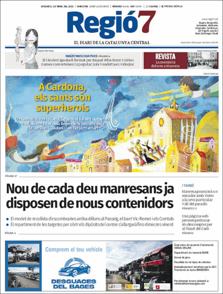 Portada de Regio7 (España)