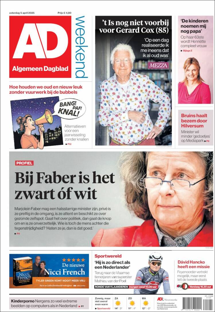 Portada de AD (Pa&iacute;ses Bajos)