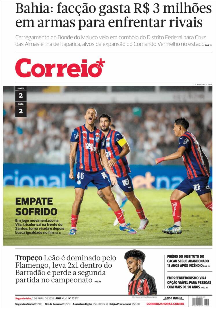 Portada de Correio* (Brasil)
