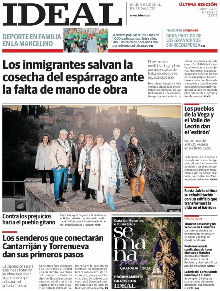 Portada de Ideal (España)