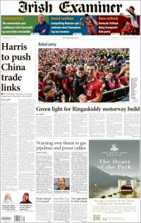 Portada de Irish Examiner (Ireland)