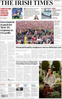 Portada de Irish Times (Ireland)