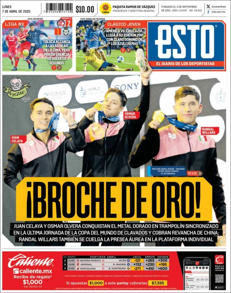 Portada de Esto (México)