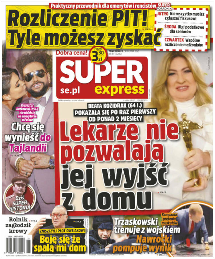 Portada de Super Express (Poland)