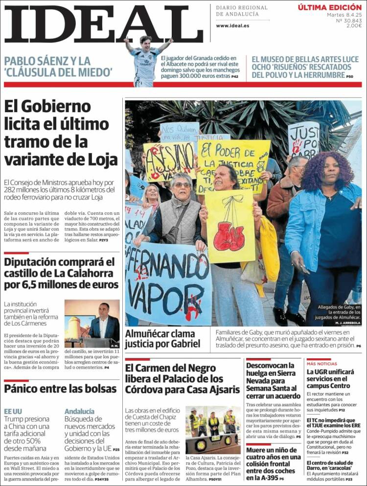 Portada de Ideal (España)