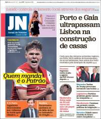 Portada de Jornal de Notícias (Portugal)