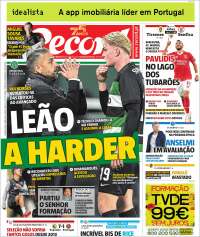 Portada de Record (Portugal)