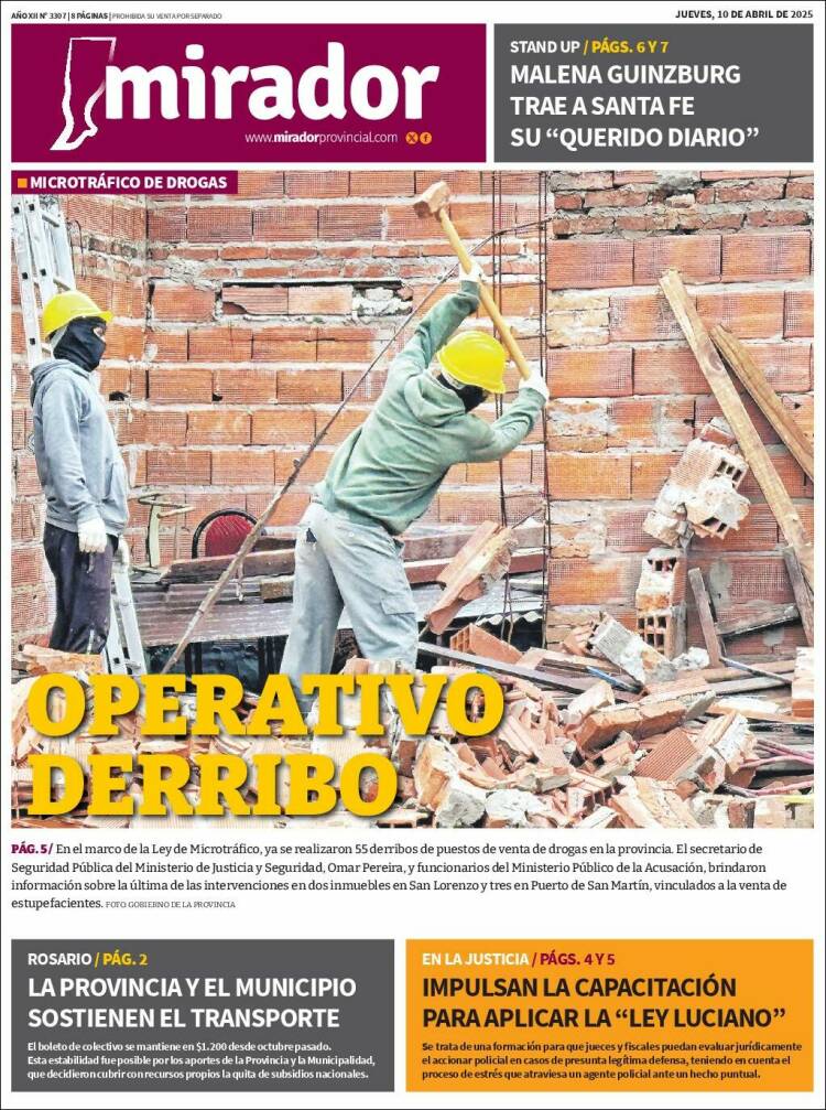 Portada de Mirador Provincial (Argentina)
