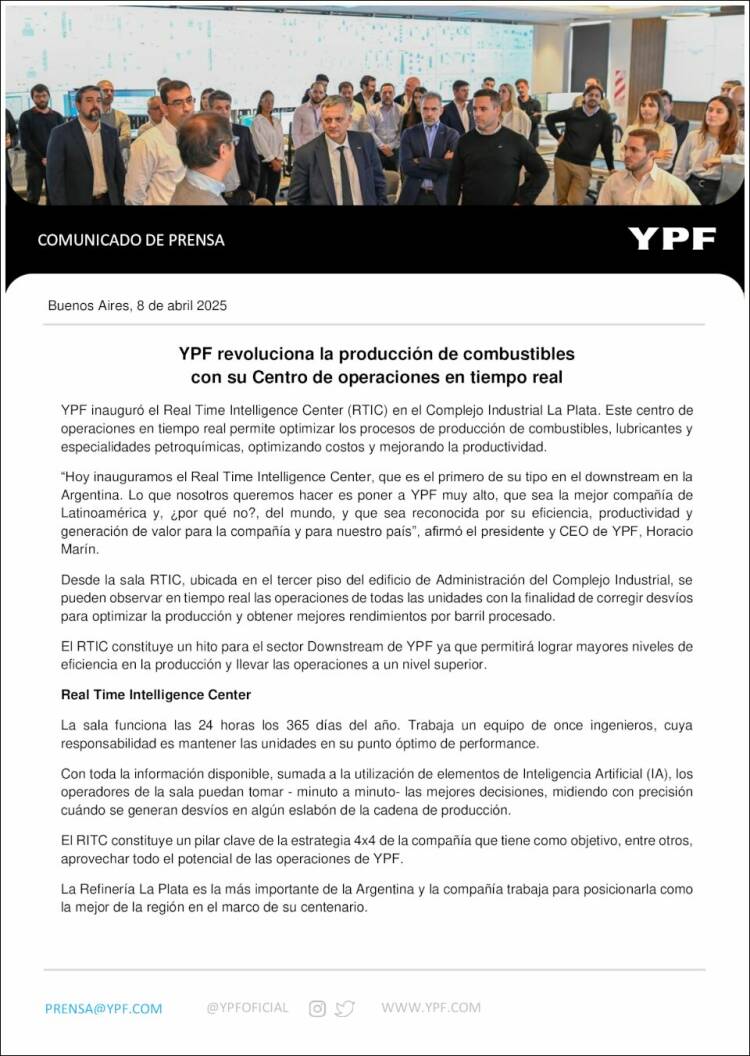 Portada de Diario El Litoral (Argentina)
