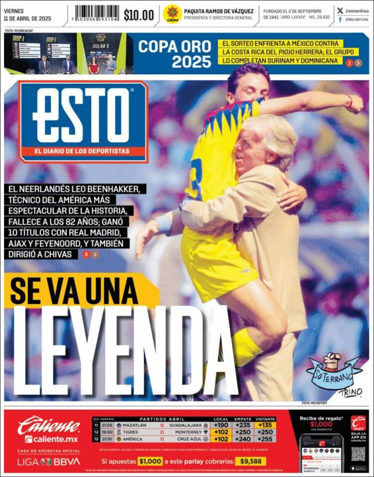 Portada de Esto (México)