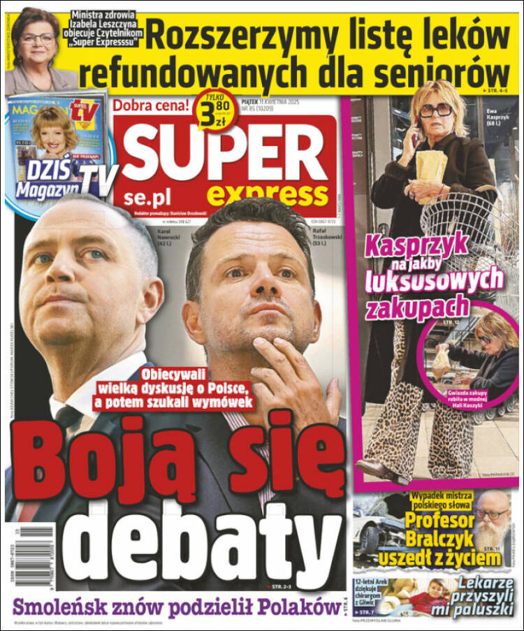 Portada de Super Express (Polonia)