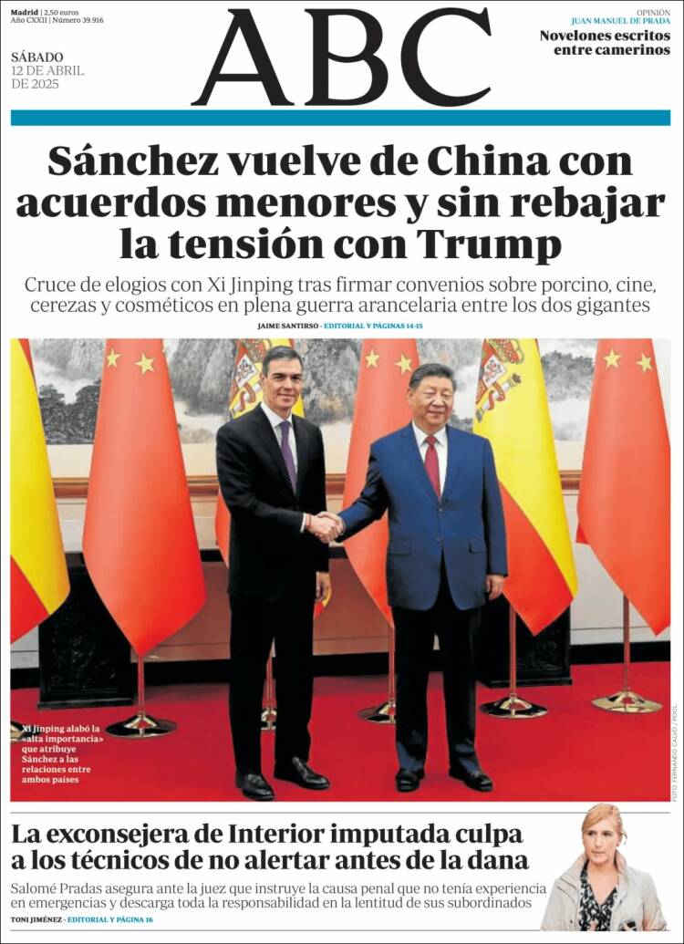 Portada de ABC (España)