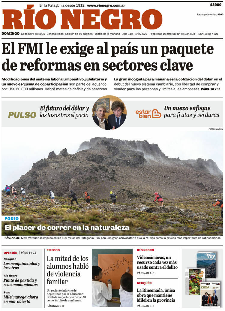 Portada de Rio Negro (Argentina)
