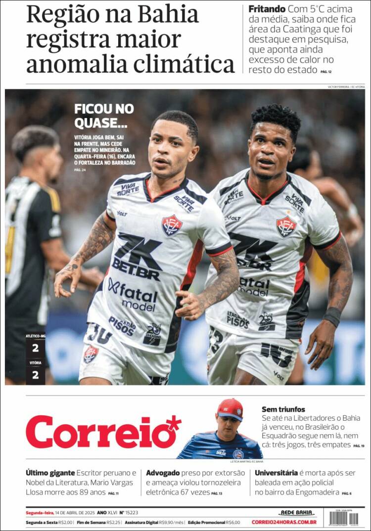 Portada de Correio* (Brasil)