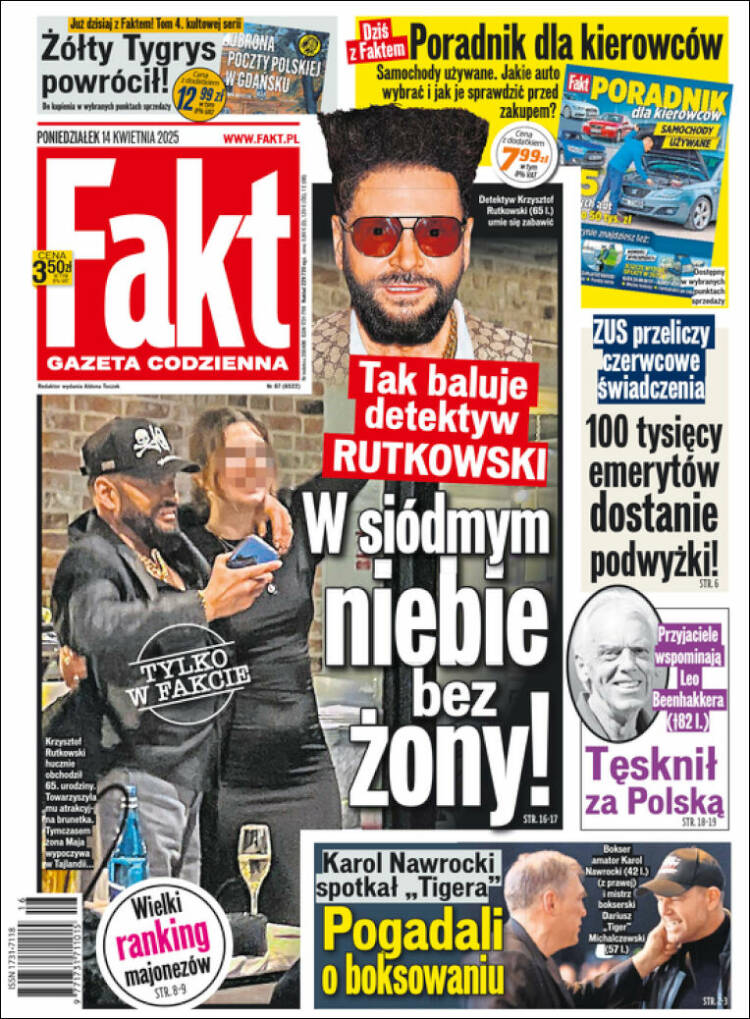 Portada de Fakt (Polonia)