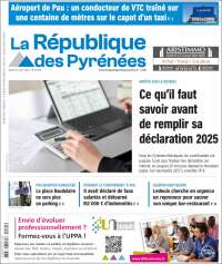 Portada de La République des Pyrénées (France)