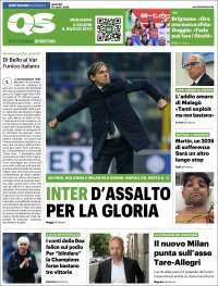 Portada de Quotidiano Sportivo (Italie)