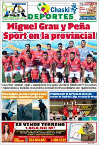 Portada de Diario Chaski (Perú)