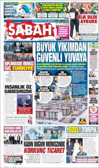Portada de Sabah (Turquie)