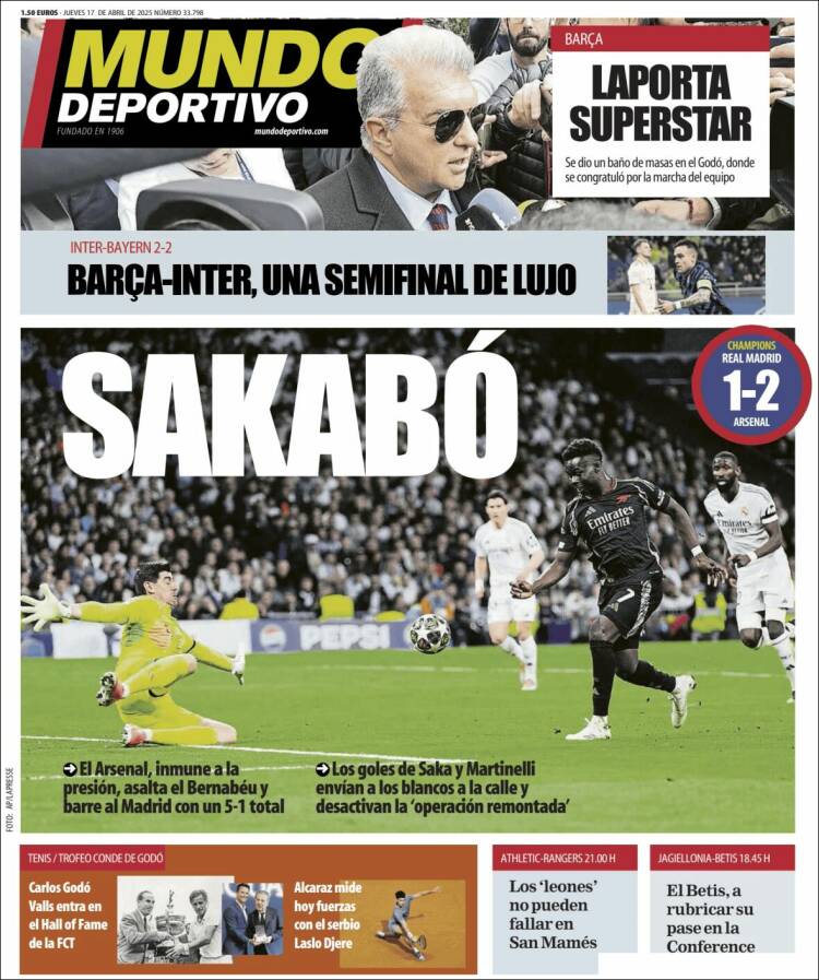 Portada de Mundo Atlético (España)