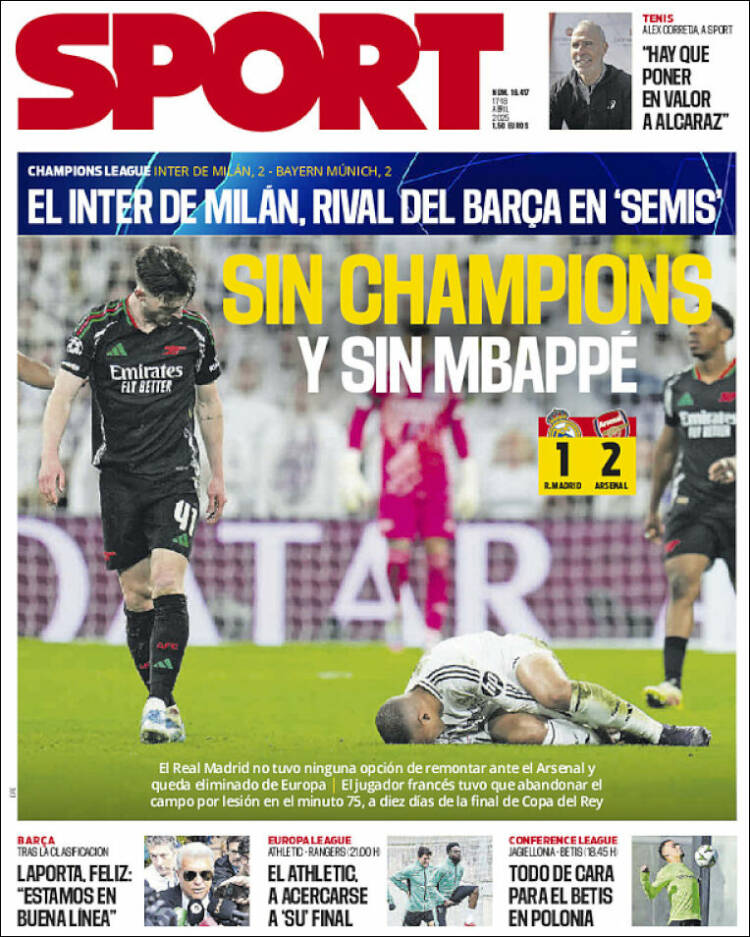 Portada de Sport (España)