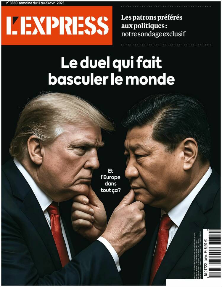 Portada de L'Express (Francia)